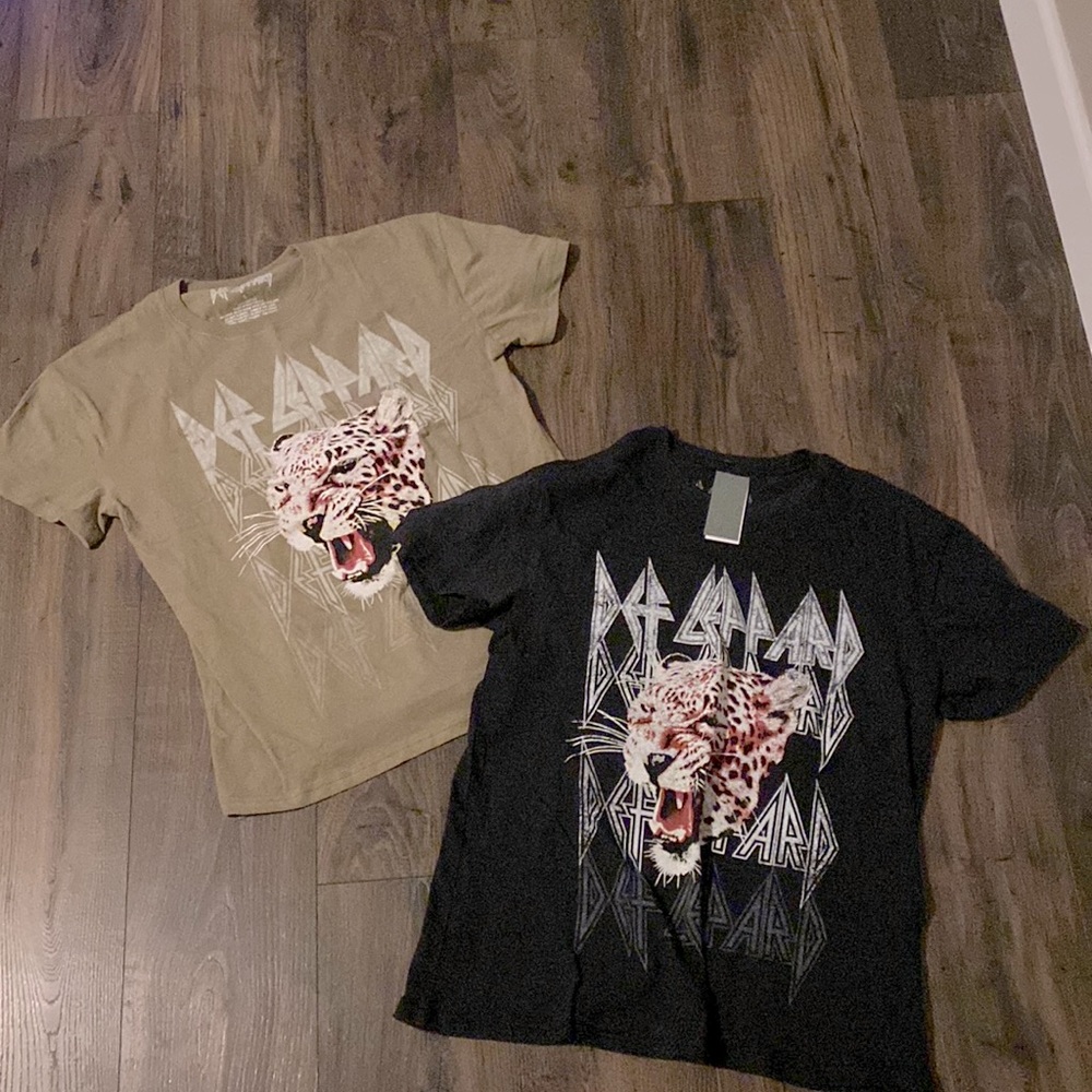 Womens Def Leppard Tshirts